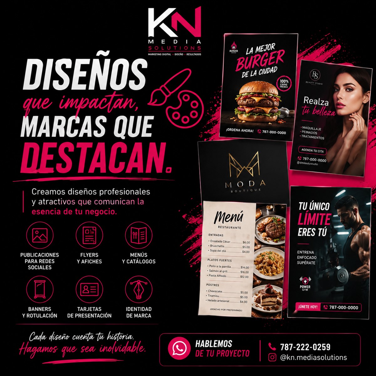 Ejemplo de diseño gráfico